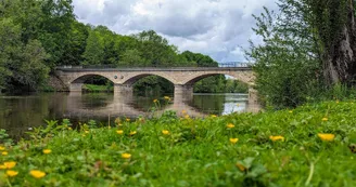 Pour les pêcheurs, un accès privilégié à la VIENNE depuis la parcelle._38