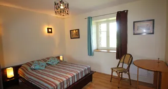 Gite" La Feuillardière" à Champagnac La Riviere en Haute-Vienne chambre "italienne"_28 Gite" La Feuillardière" à Champagnac La Riviere en Haute-Vienne chambre "italienne"_28