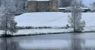 Le château de Brie sous la neige - janvier 2026_21