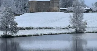 Le château de Brie sous la neige - janvier 2026_19